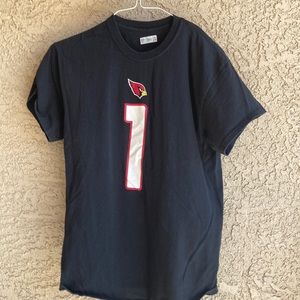 Arizona cardinals  NFL men’s Murray number one black short sleeve T-shirt medium